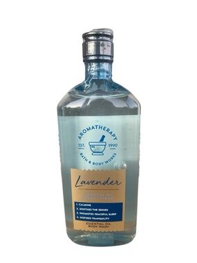 Bath & Body Works Discontinued Aromatherapy Lavender Essential Oil Body Wash